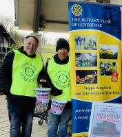 President Dave and PP Duncan Collect for Turkey/Syria Earthquake Disaster